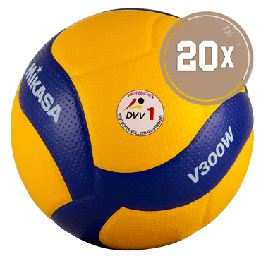 20er Ballpaket VOLLEYBALL V300W-DVV1