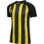 hmlMATCH STRIPED Maillot S/S blazingyellowblack