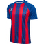 hmlMATCH STRIPED Maillot S/S truebluetruered