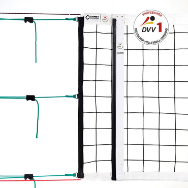 VOLLEYBALL-TURNIERNETZ DVV-1, 3 MM