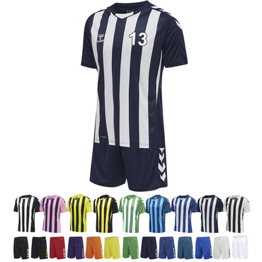 Handball 14er Set CORE XK Striped Jersey + Short Herren inkl. Ball und Druck