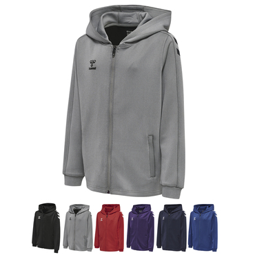 Handball 14er Set CORE XK Poly Zip Hood Sweat Kinder inkl. Ball und Druck