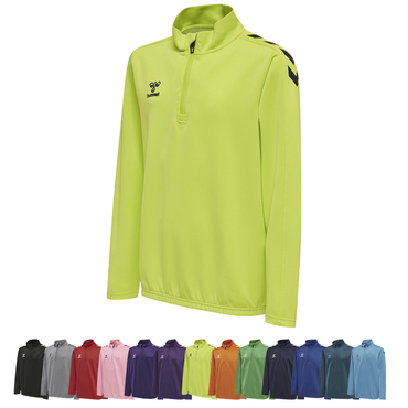 Volleyball 14er Set CORE XK Half Zip Poly Sweat Kinder inkl. Ball und Druck