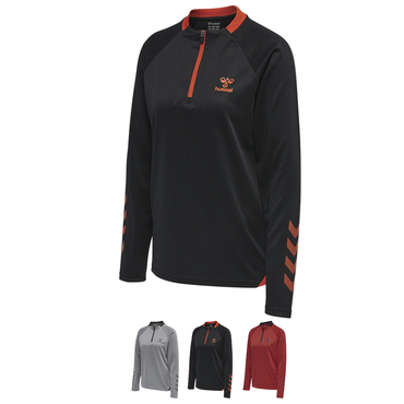 Volleyball 14er Set GG12 Action Half Zip Sweat Damen inkl. Ball und Druck