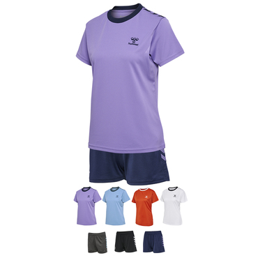 14er SET STALTIC POLY JERSEY&SHORTS DAMEN inkl. Druck