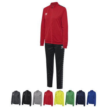 14ER SET AUTHENTIC PL ZIP JACKET + PANT WOMAN inkl. DRUCK