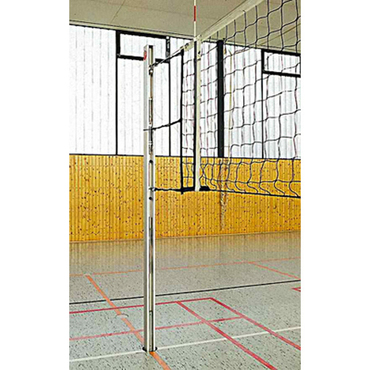 HASPO VOLLEYBALL-PFOSTEN QUADRATISCH 80X80MM DVV II