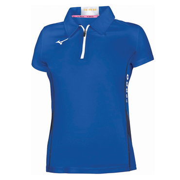 Wom Hex Rect ZP Polo Femme