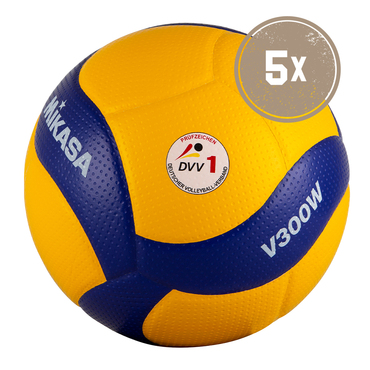 5ER BALLPAKET V300W VOLLEYBALL