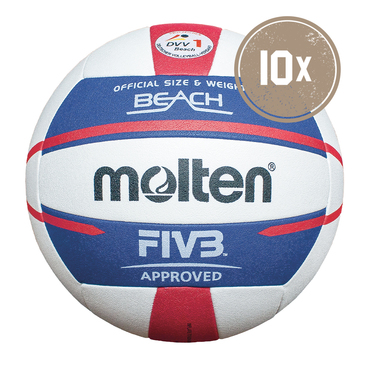 10ER BALLPAKET V5B5000-DE BEACHVOLLEYBALL