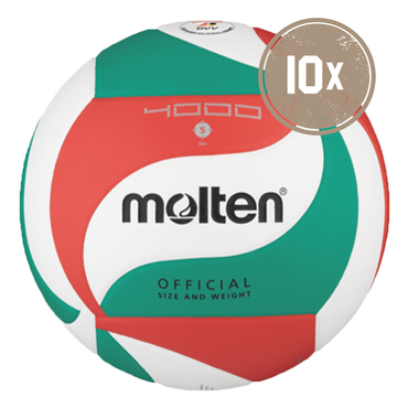 10ER BALLPAKET V5M4000 VOLLEYBALL