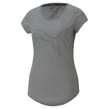 PERFORMANCE HEATHER CAT TEE W