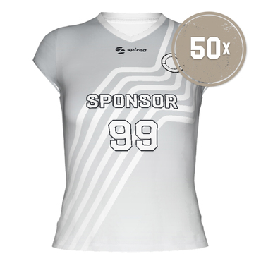 50er Set Volleyballtrikot Ace Damen inkl. aller Druckkosten