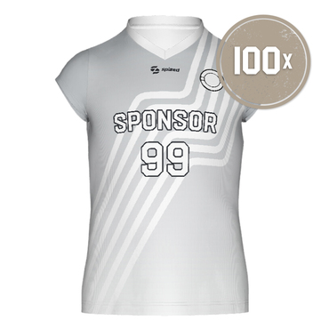 100er Set Volleyballtrikot Ace Mädchen inkl. aller Druckkosten