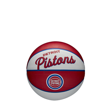 NBA TEAM RETRO BASKETBALL MINI DET PISTONS