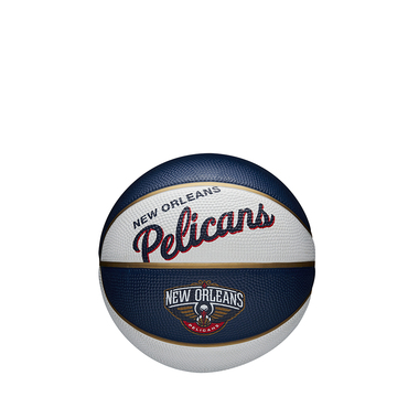 NBA TEAM RETRO BASKETBALL MINI NO PELICANS