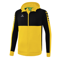 Six Wings Trainingsjacke mit Kapuze