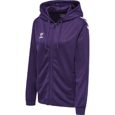 HMLCORE XK POLY ZIP HOOD SWEAT WOMAN