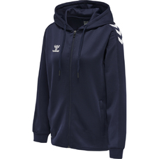 HMLCORE XK POLY ZIP HOOD SWEAT WOMAN