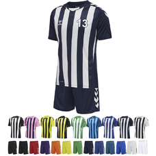 Handball 14er Set CORE XK Striped Jersey + Short Herren inkl. Ball und Druck