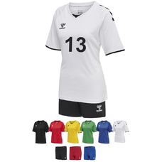 Volleyball 14er Set CORE XK Volley Tee + Cotton Hipster Damen inkl. Druck