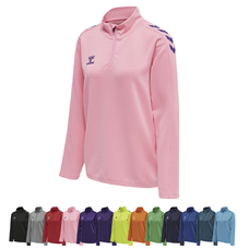 Handball 14er Set CORE XK Half Zip Poly Sweat Damen inkl. Ball und Druck