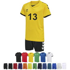 Volleyball 14er Set CORE XK Volley Tee + Short Kinder inkl. Druck