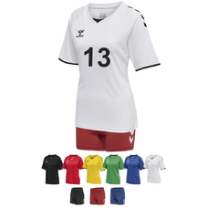 Volleyball 14er Set CORE XK Volley Tee + Hipster Damen inkl. Druck