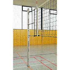 HASPO VOLLEYBALL-PFOSTEN QUADRATISCH 80X80MM DVV II