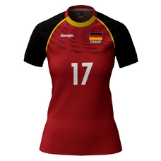 DVV RED JERSEY S/S WOMEN