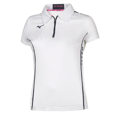 Wom Hex Rect ZP Polo Femme