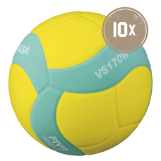 10ER BALLPAKET VOLLEYBALL VS170W-Y-G