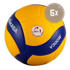 5ER BALLPAKET V300W VOLLEYBALL