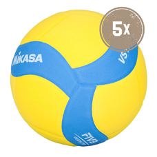 5ER BALLPAKET VS170W-Y-BL VOLLEYBALL