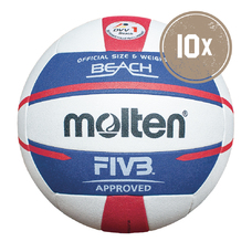 10ER BALLPAKET V5B5000-DE BEACHVOLLEYBALL