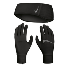 WOMEN'S ESSENTIAL RUNNING HEADBAND AND GLOVE SET