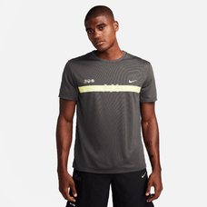 Miler Hommes Dri-FIT UV Top de course à manches courtes